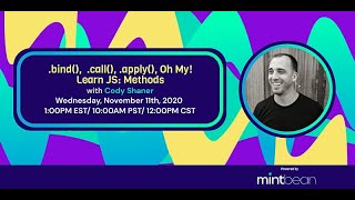 Full .bind(), .call(), .apply(), oh my! Learn JS: Methods Update