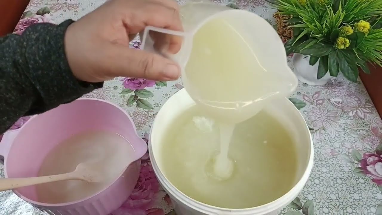 عجينه الملابس البيضاء بمكونات متوفره فالبيت خلي الأبيض ينور👌