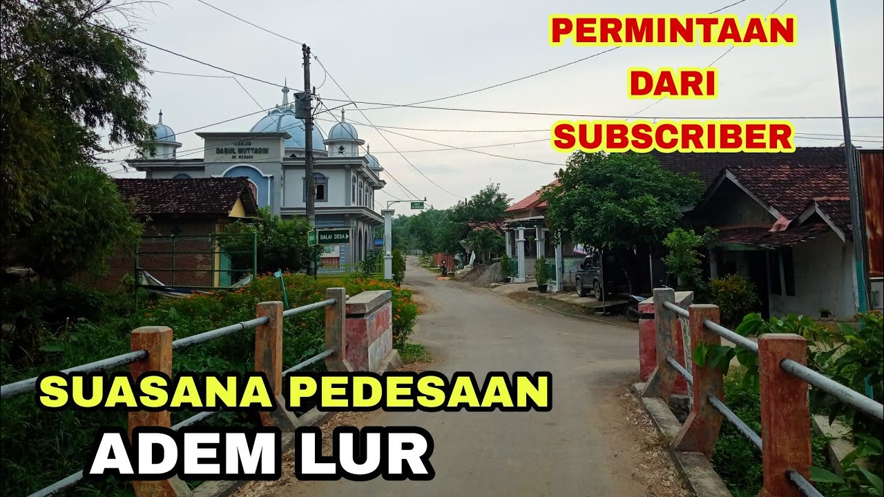 Suasana Adem Pedesaan Jawa Yang Dirindukan Orang Kota, Desa Tlogorejo Dukuh Medang Winong Pati