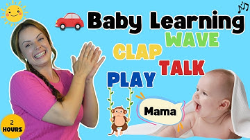 Baby Learning With Miss Katie, First Words, Gestures, & Nursery Rhymes for Babies - Toddler Videos