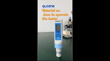 How to operate DOZ30 dissolved ozone testing meters