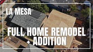 Full Home Remodel Addition In La Mesa San Diego Home Renovation By