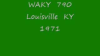 WAKY 790 Louisville KY  1971
