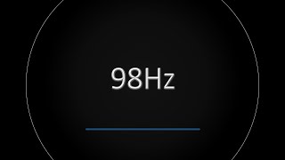 98Hz Bass Frequency Burp (Test Tone)
