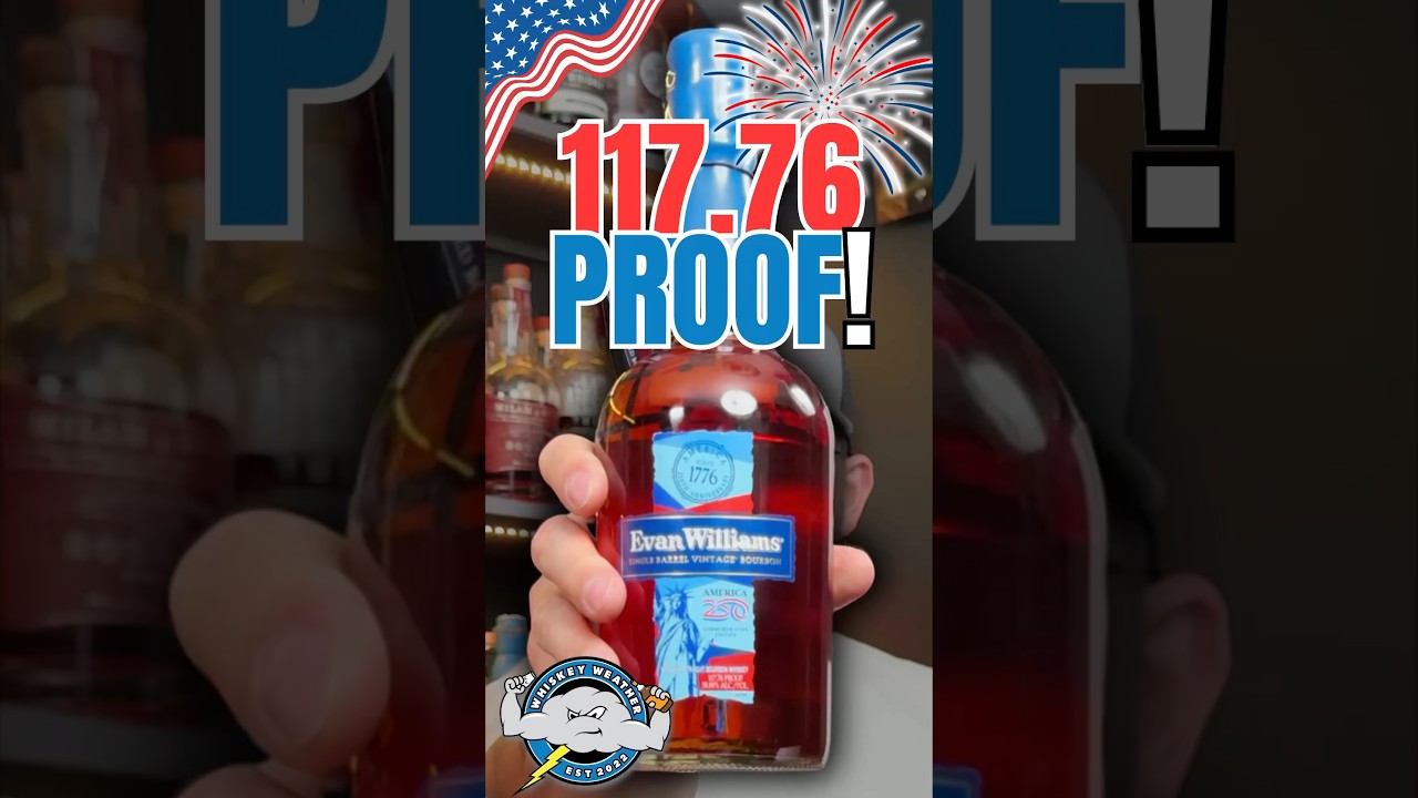 Is Evan Williams Single Barrel The PERFECT America 250 Bottle? #bourbon #whiskey #usa