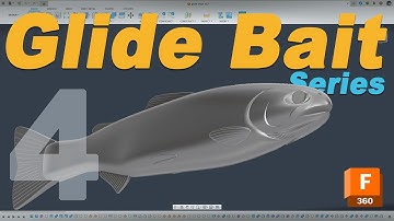 Trout Glide Bait Modeling Series (in Fusion 360) - Fins