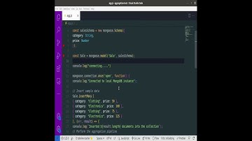 Aggregation Pipeline Example in Nodejs | Aggregation Pipeline Example