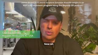 James Beard Award Winner Chef Sal Almilla of Amano's Recommends Beyond Oil