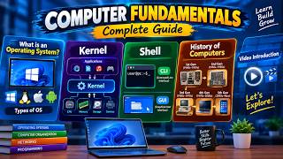 Computer Fundamentals for Beginners | Operating System, Kernel, Shell & History of Computers