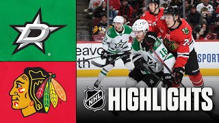 Stars vs. Blackhawks | NHL Highlights | January 01, 2026 screenshot 1