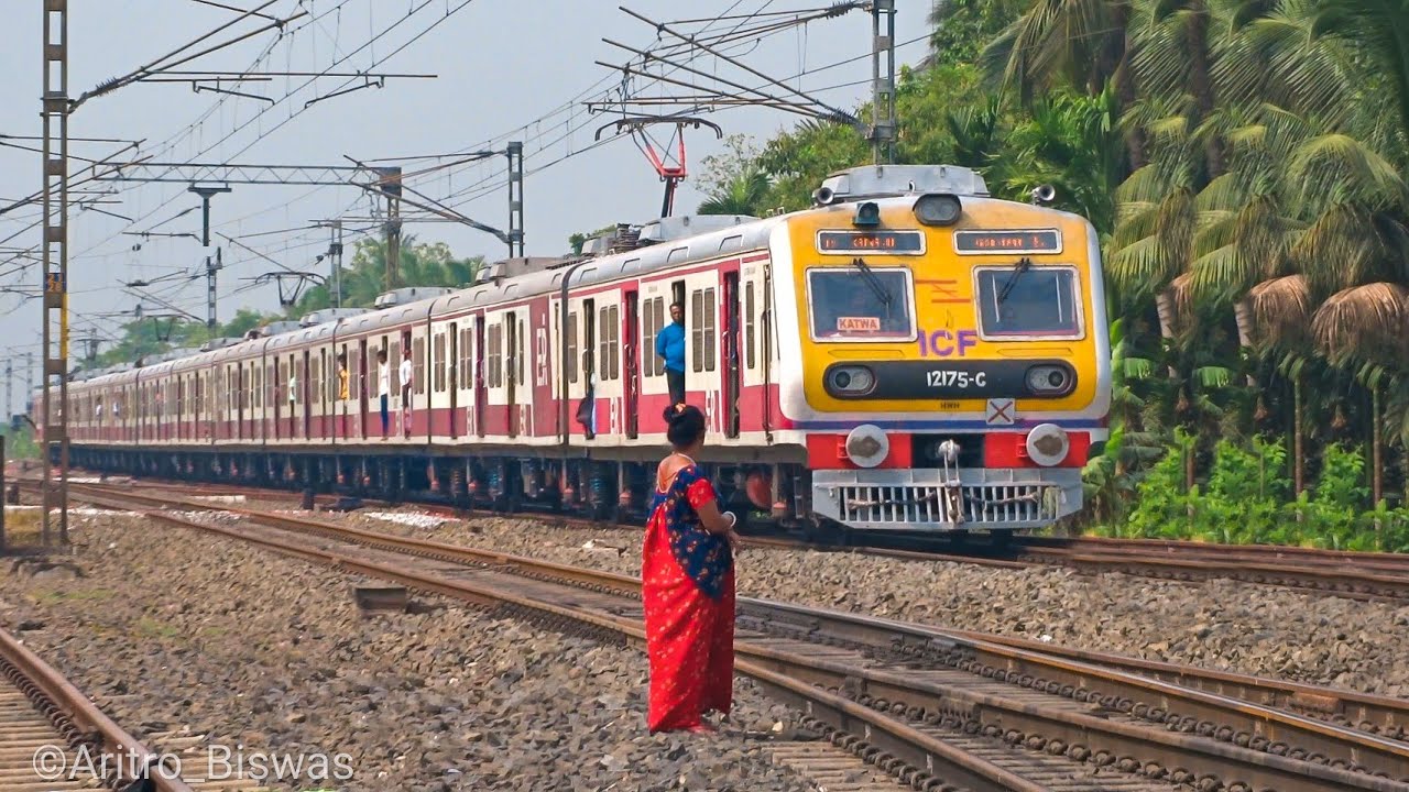 Brand new shiny local train of Howrah - Katwa section | Eastern Railway