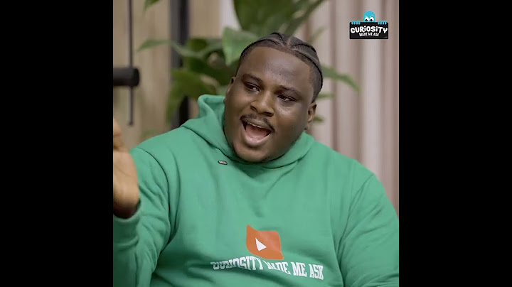 UZOR ARUKWE ON CURIOSITY MADE ME ASK!  #CURIOSITYMADEMEASK