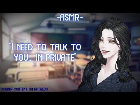 [asmr] [roleplay] ♡dom Teacher Finds Your Love Note♡ (binaural/f4a)