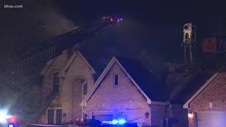 Woman claims she was assaulted after home catches fire in Fort Bend County
