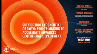 Policy-Making to Accelerate Advanced Geothermal Deployment