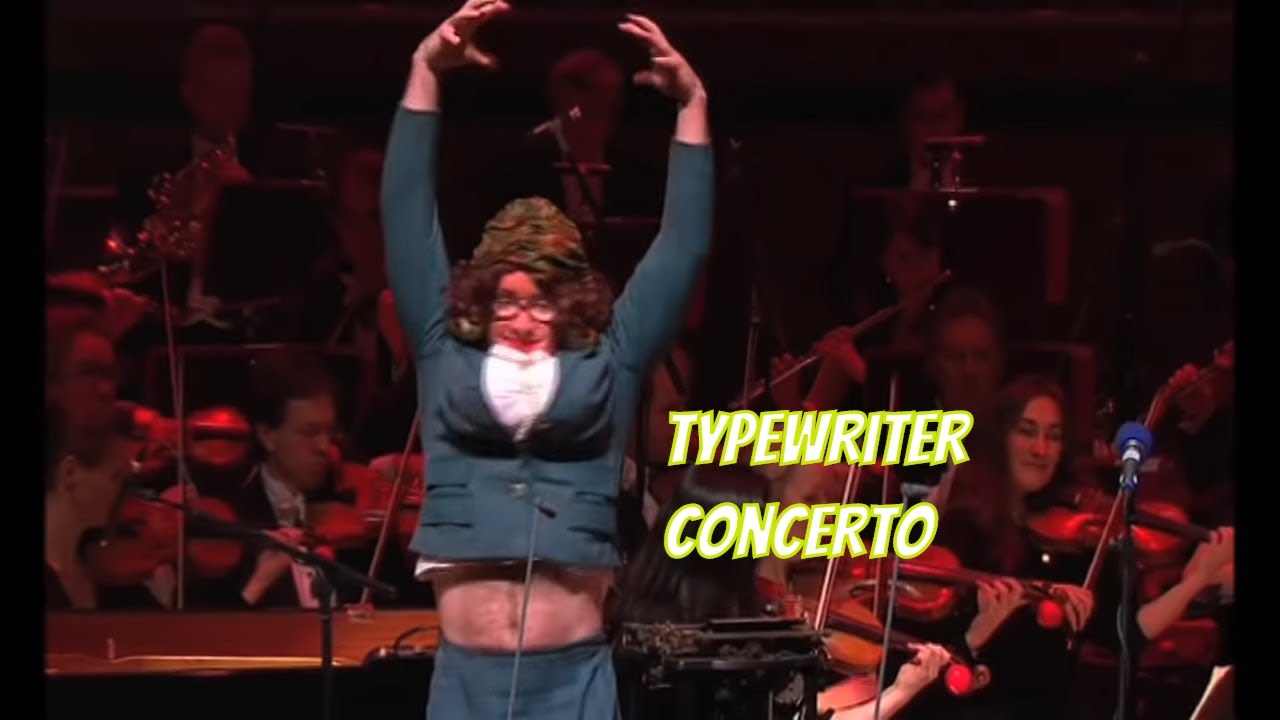 Typewriter meets Classical Orchestra! 😂 - LIVE - Rainer Hersch