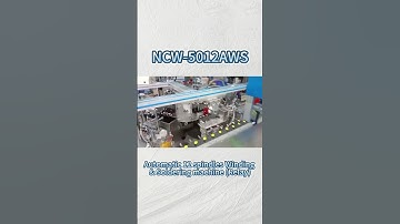Automatic 12 spindles winding & Soldering machine NCW-5012AWS