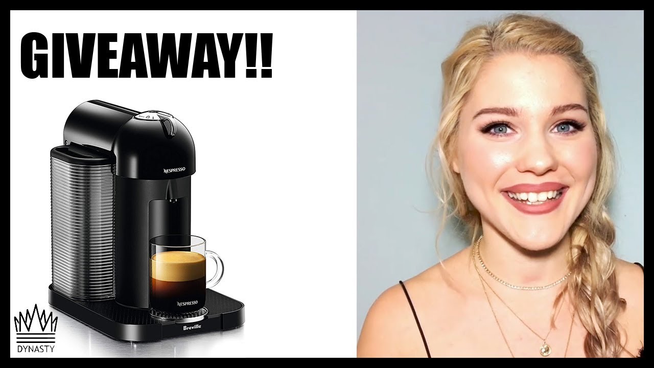 GIVEAWAY!! BREVILLE COFFEE AND ESPRESSO MACHINE Dynasty Daily Giveaways YouTube