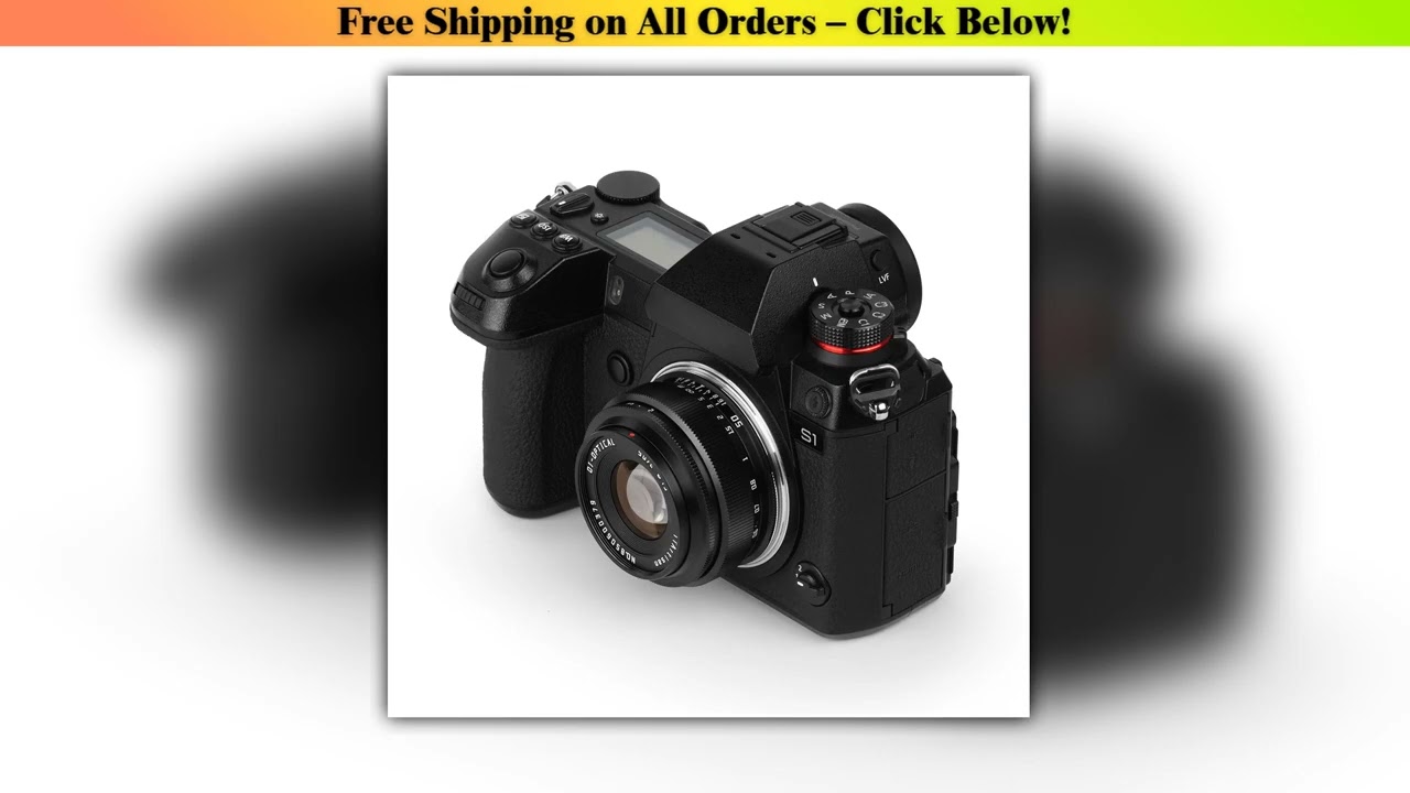 TTArtisan 50mm F2 Full Frame Manual Focus Prime Portrait Lens for Sony E Nikon Z Canon M Canon R