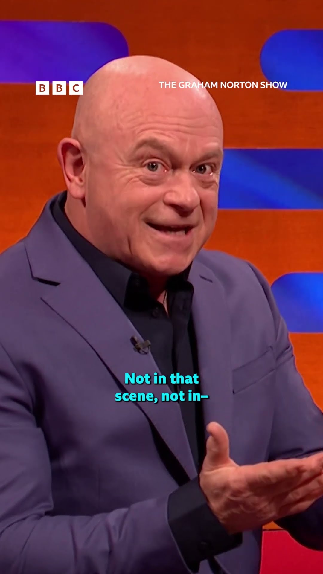 Ross Kemp reveals to Pamela Anderson his trick for sneaking into scenes in Eastenders...