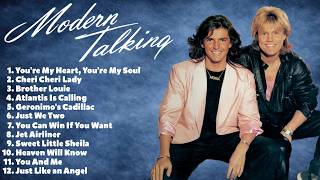 Modern Talking Greatest Hits  Best Modern Talking  Of All Time  Top 12 80s Hits