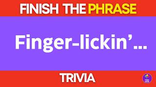 Finish the Phrase Trivia  | Can You Guess These Food and Cooking Sayings?