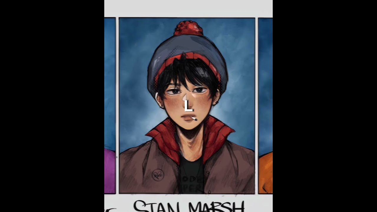 South Park Highschool Yearbook Art Credits Miloy3 3 On Tiktok Southpark Shorts Edit