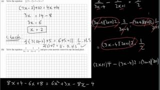 Q4 Algebra - Project Maths OL Paper 1  (2012)