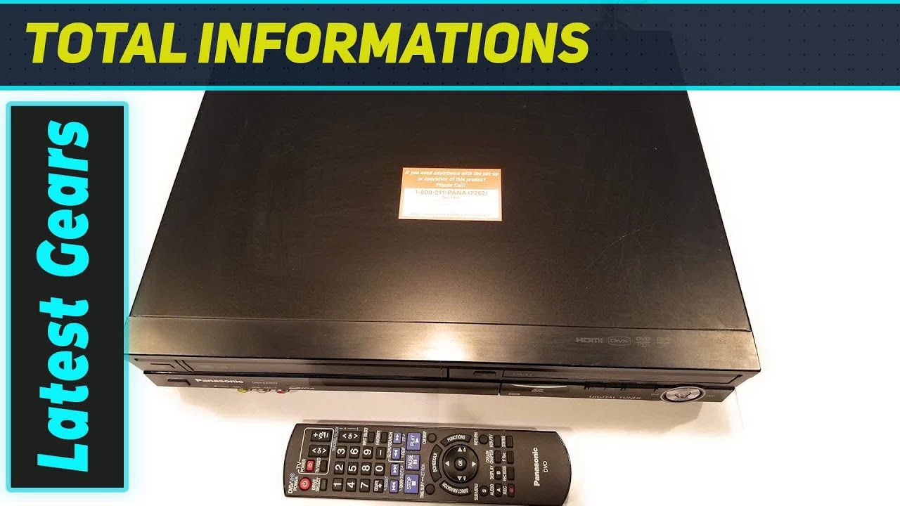 `Panasonic DMR-EZ485VK: The Ultimate VCR, DVD & Digital Tuner Combo!