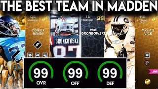 THE 99 OVERALL TEAM IS COMPLETE THE BEST TEAM IN MADDEN