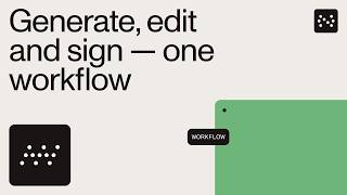Generate, edit, and sign documents without leaving your browser — Nutrient demo