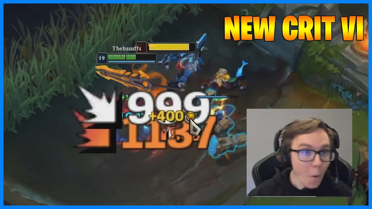 TheBausffs' Full Crit Vi is Actually Broken? - LoL Daily Moments