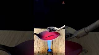 1000°C Hotspoon VS Shoe Pin 😱 #satisfyingvideo #experiment #foryou #usa #fyp