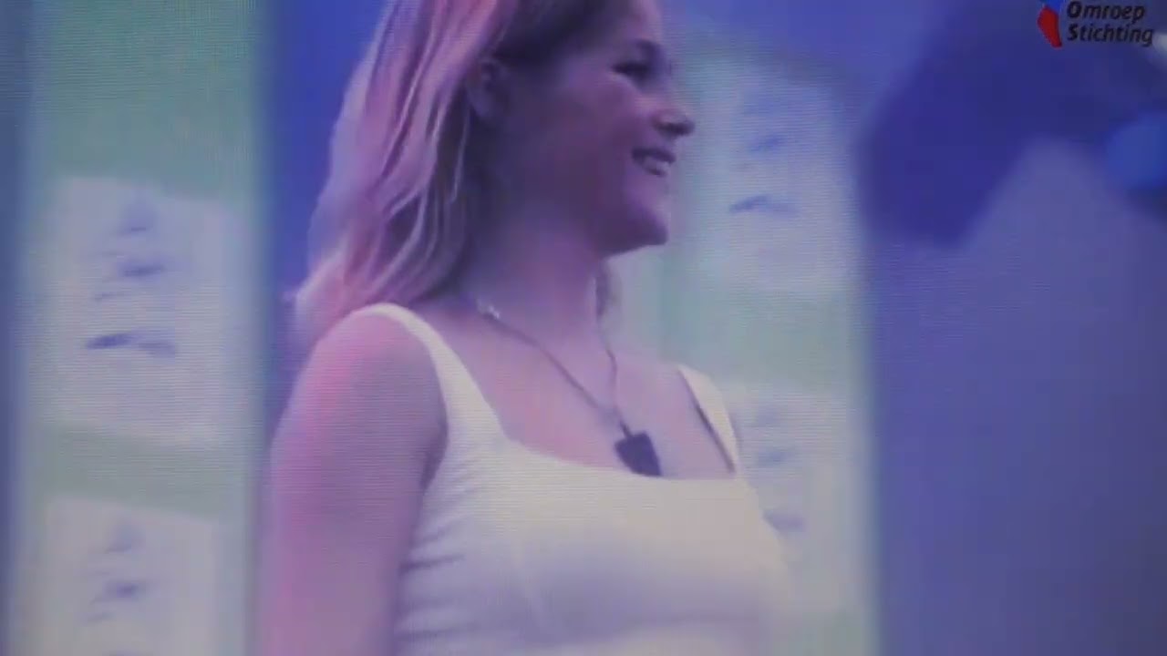 Linda, Roos en Jessica bij het Helvoirts weekend jaar 1996