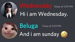 When Beluga Meets Wednesday Adams...