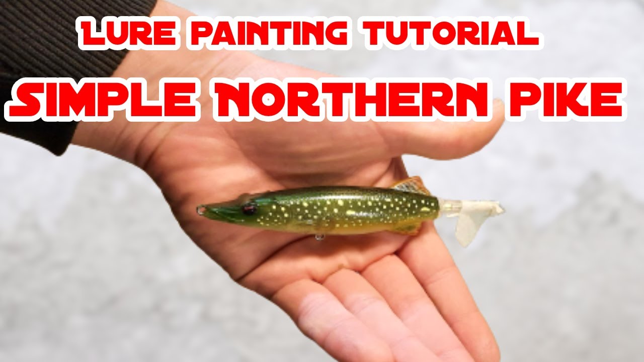 DIY Lure Painting: Northern Pike Design Made Simple for Beginners