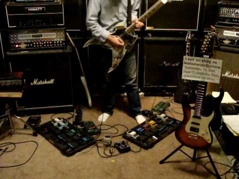 Paul Stanley - Silvertone Apocalypse Pro Cracked Mirror Guitar