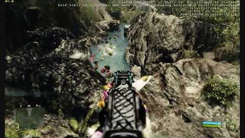 Crysis PhysX Melons Waterfall HD
