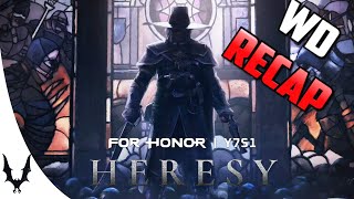 For Honor - New Season Reveal - Afeera Nerfs, Console Performance, Dodge TG, Jormungandr TG & more