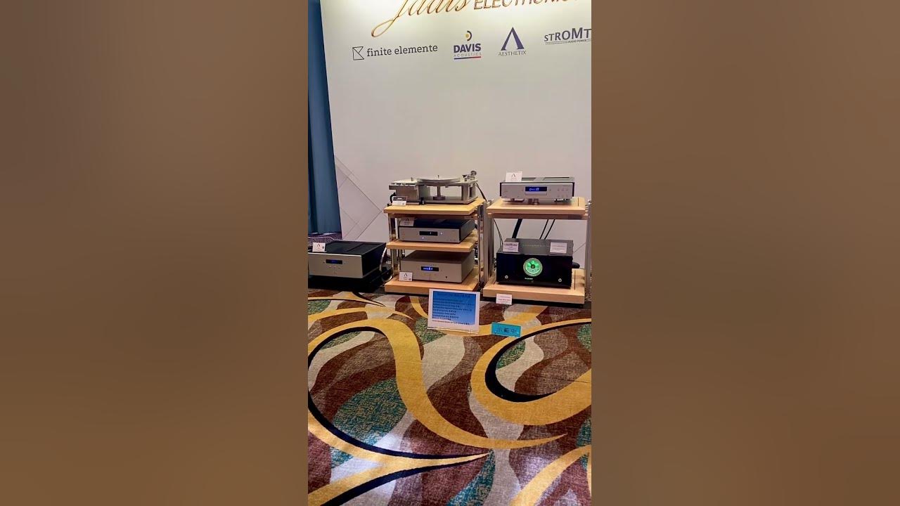 Hong Kong Hi-end Audio Visual Show 2025 feat. Aesthetix Atlas Amp Pallene preamp and Davis speakers