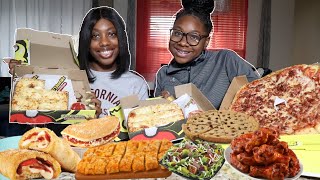 HUNGRY HOWIES MUKBANG WITH MY SISTER| WATCH US EAT AND GOOF AROUND