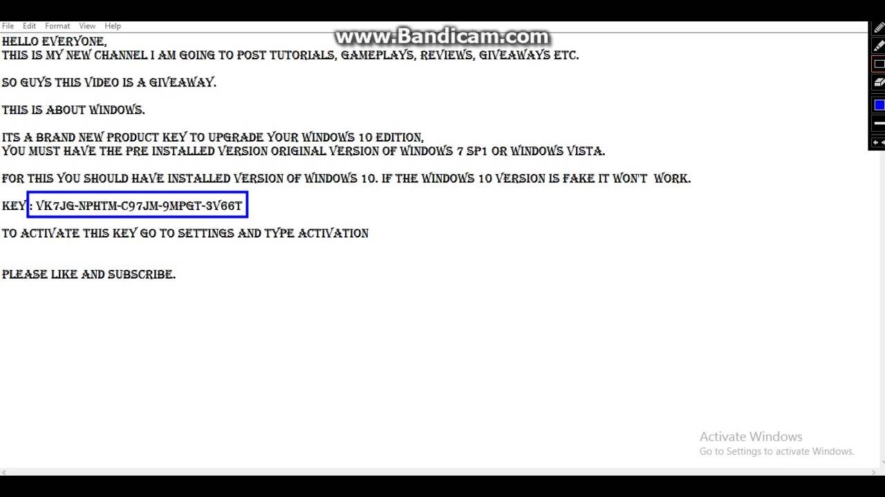 How To Upgrade Your Windows 10 (Product Key Giveaway) YouTube