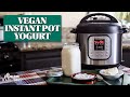 Easy Instant Pot Soy Yogurt | Homemade Vegan Yogurt + Vegan Yogurt Cheese (Labneh)