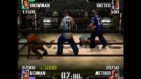 Def Jam Vendetta: Tag Team Match| Redman & Method Man VS Snowman & Sketch @ Grimeyville (Requested)