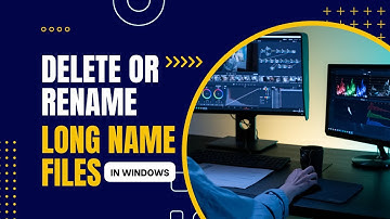How to rename long file names in Windows