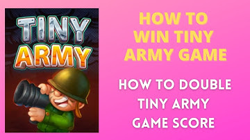Tiny Army Game - How To Win Tiny Army Game - Mx Player Game - Tiny Game - Tiny Army Letsdoitashish