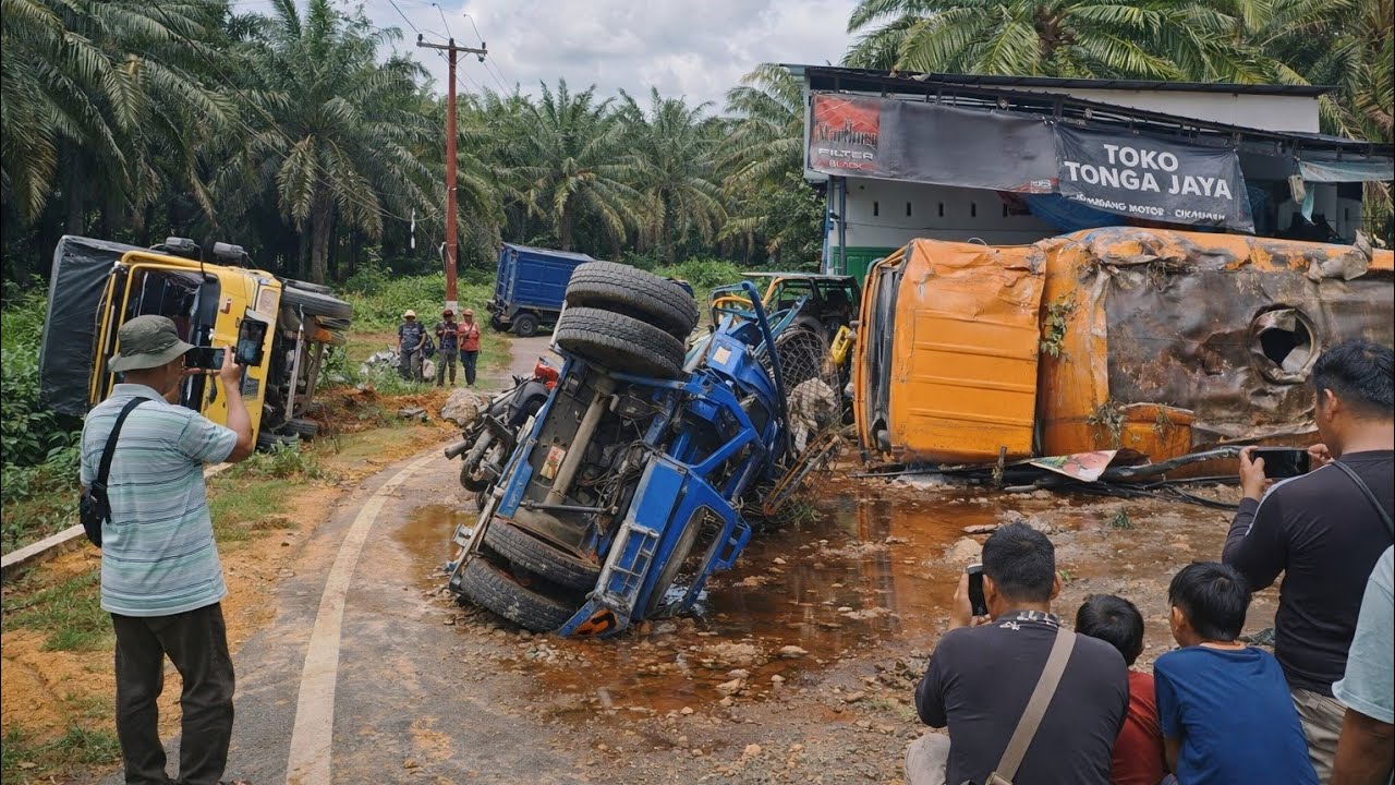 Upayah Dramatis  EVAKUASI Truck  CPO ||