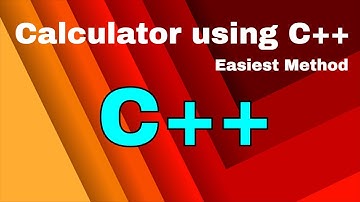 Simple Calculator using  C++ Programming Language | Easy Way | in 3 minute