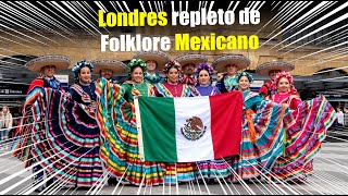 Folklore Mexicano inunda Londres, Inglaterra (Kings Cross, St. Pancras) | Gira Internacional 2020.