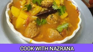 Tasty soya beans ki sabji || How to make soya beans ❤️|| food || @cookwithnazrana ?️